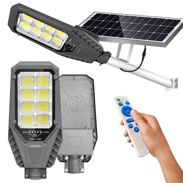 500w Split Aluminum Outdoor Road Led Street Lighting with Solar Panel - Image 2
