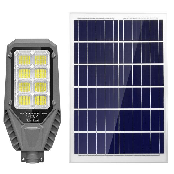 500w Split Aluminum Outdoor Road Led Street Lighting with Solar Panel - Image 5