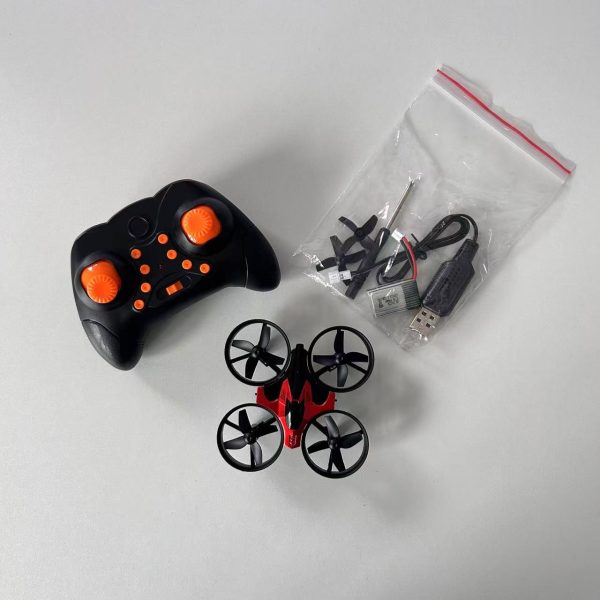Pocket-Sized Beginners' Hovering Quadcopter with Remote Control Perfect Gift No Camera RC Drone - Image 2
