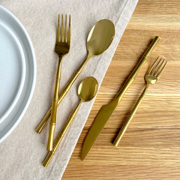 Luxury Gold Flatware Cutlery Set - Image 3