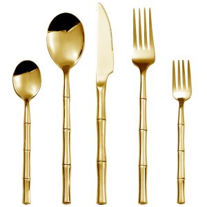 Luxury Gold Flatware Cutlery Set