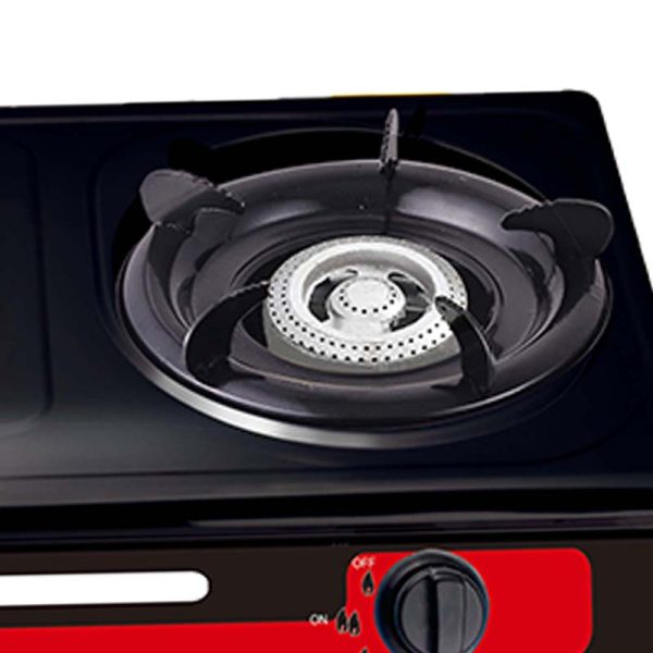 Double Burner Cooktops Gas Stove Cooker With Stainless Steel Panel - Image 3