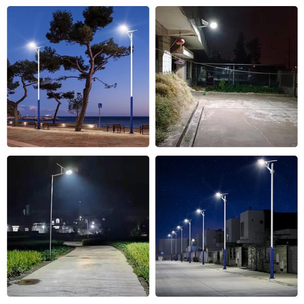 500w Split Aluminum Outdoor Road Led Street Lighting with Solar Panel - Image 3