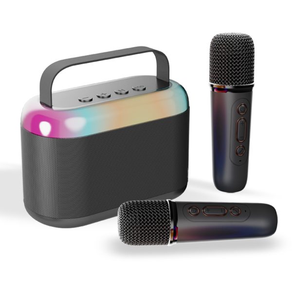 Y3 Double Wheat Portable Bluetooth Speaker Microphone Set