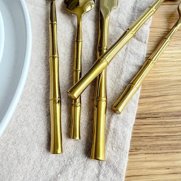 Luxury Gold Flatware Cutlery Set - Image 4