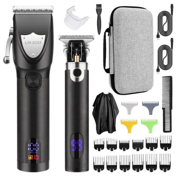 Multi-Function Men's Hair Trimmers Clippers Set - Image 4