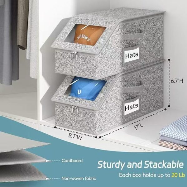 Foldable Travel Cap Boxes Organizer Bag Container - Image 3