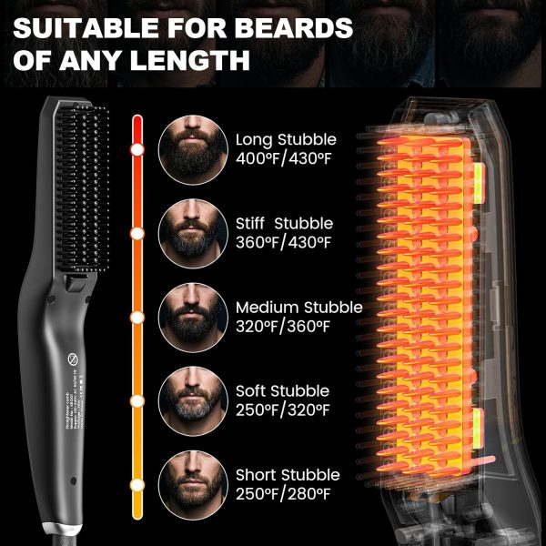 Electric Beard Straightening Comb - Image 3
