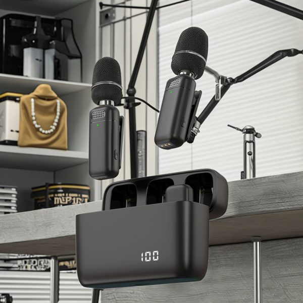 K6 Live Streaming Mini Wireless Microphone Special - Image 4