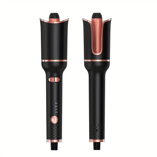 Automatic Hair Curling Device With a Rotating Barrel, Adjustable Temperature Settings And Timer - Image 5