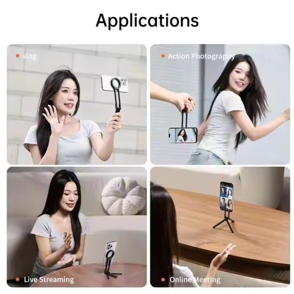 New Travel Portable Magnetic Phone Tripod Stand - Image 3