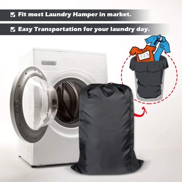 Washable Travel Laundry Bag With Drawstring - Image 4