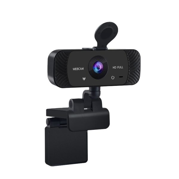 Webcam with Cover USB Microphone