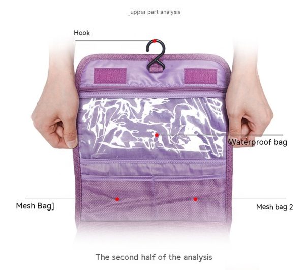 Polyester Travel Sundries Organizer Waterproof Bag - Image 4